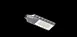 Plastic integrated solar street lighting